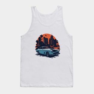 Volvo P1800 Vintage Car Tank Top